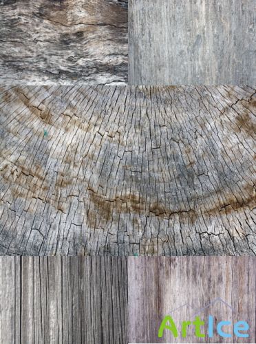 Old Wood Textures Set