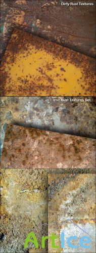Iron Rust Textures Set