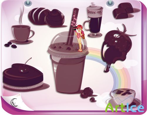 More Chocolat Brushes Set