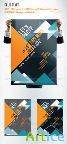 GraphicRiver - CLUB FLYER 2717290