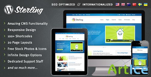 ThemeForest - Sterling v1.0.7 - Responsive Wordpress Theme