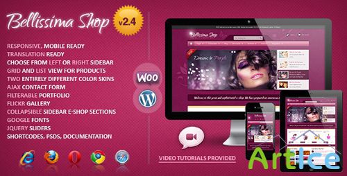 ThemeForest - Bellissima v2.4 - Responsive WordPress Theme