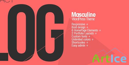 ThemeForest - Masculine v1.1.0 - Responsive WordPress Theme