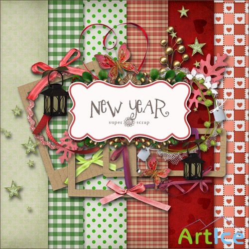 Scrap Set - New Year