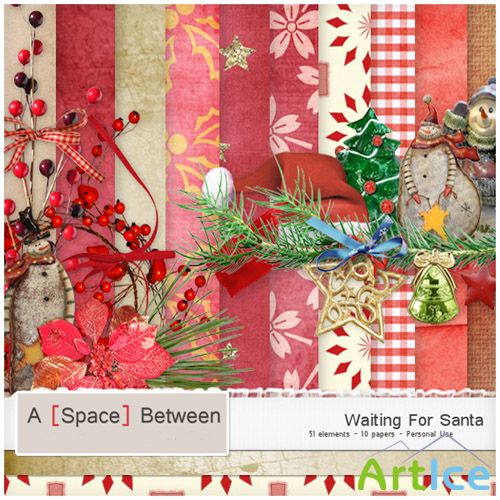 Scrap Set - Waiting For Santa