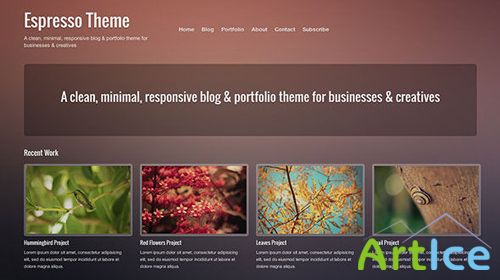 MojoThemes - Espresso Bootstrap Theme