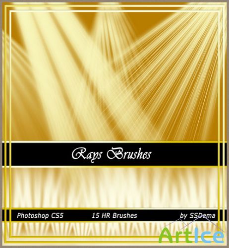 Rays Photoshop Brushes