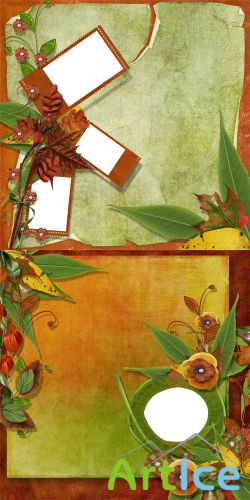 QP - Autumn Stroll PNG Files
