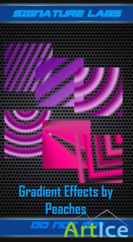 Pink and Purple Photoshop Gradient Effects