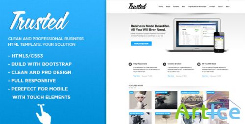 ThemeForest - Trusted - Responsive Multi-Purpose HTML5