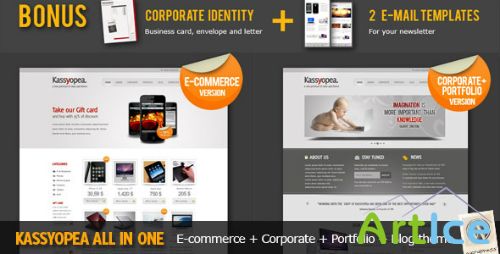 ThemeForest - Kassyopea All In One: Ecommerce + Corporate v1.6 - FULL