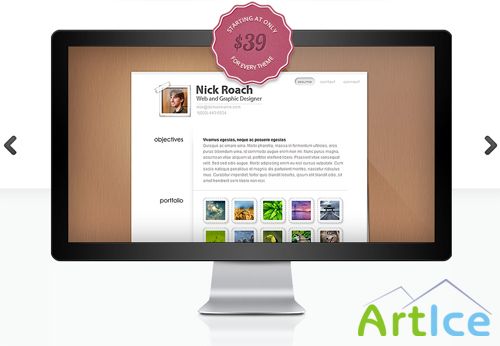 ElegantThemes - MyResume v3.4 - WordPress Theme