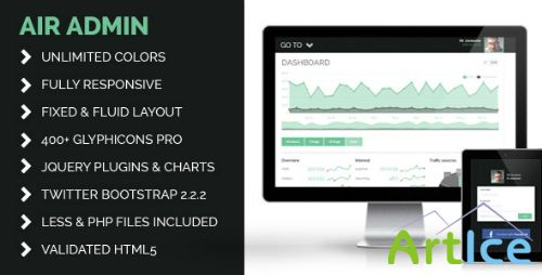 ThemeForest - AIR - Responsive Bootstrap Admin Template