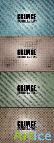 WeGraphics - Grunge Halftone Textures