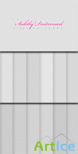 WeGraphics - Subtly Distressed Pixel Patterns
