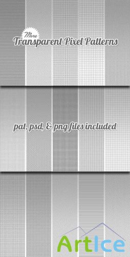 WeGraphics - Transparent Pixel Patterns