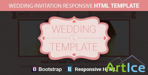 ThemeForest - Wedding Invitation Responsive HTML Template