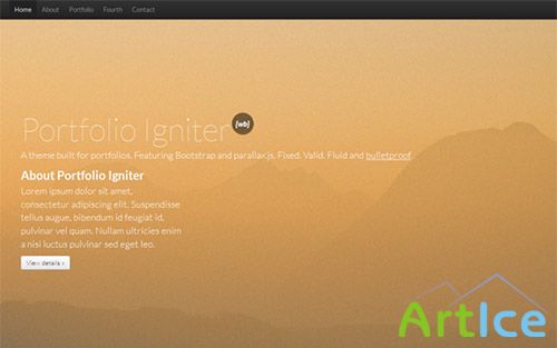 Portfolio Igniter - Portfolio Theme