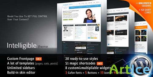 ThemeForest - Intelligible Business 20-in-1 WP Theme