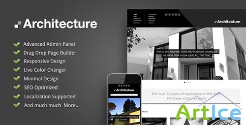 ThemeForest - Architecture v1.0.2 - Premium Wordpress Theme