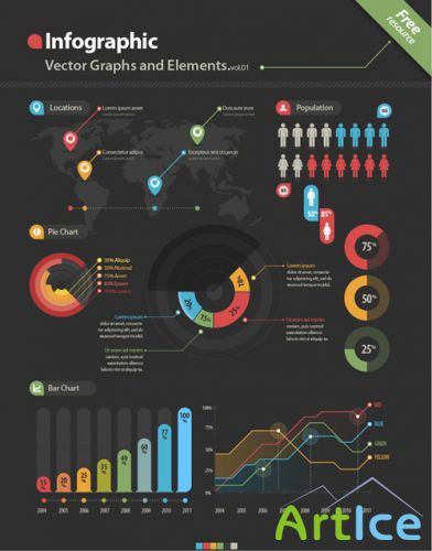 Pixeden - Infographic Vector Elements