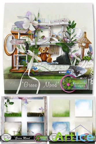 Scrap Set - Green Mood