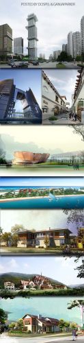 PSD Sources - Modern Architecture 3D