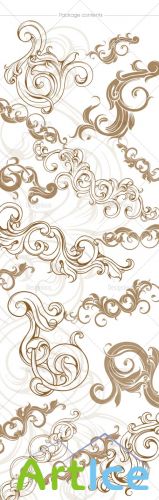 Floral Brushes Set 53