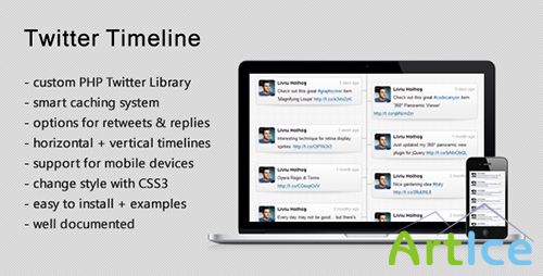 CodeCanyon - Responsive Twitter Timeline
