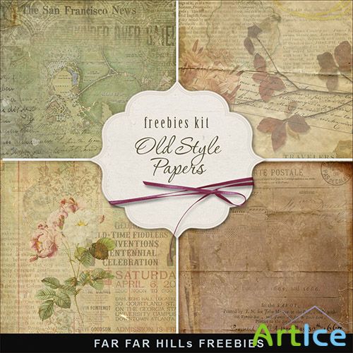 Textures - Old Vintage Backgrounds #134