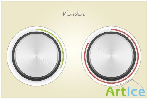 PSD Web Design - Knobs