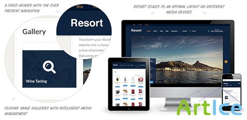 WooThemes - Resort v1.0 - Premium WordPress Theme