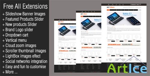 ThemeForest - App Store Magento Theme - eCommerce