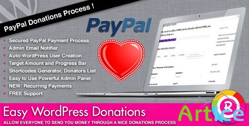 Easy WordPress Donations v1.1 - CodeCanyon