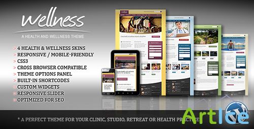 ThemeForest - Wellness v1.0 - A Health & Wellness WordPress Theme