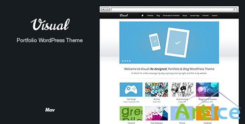 ThemeForest - Visual v2.1.1 - HTML5 Wordpress Theme (Update)