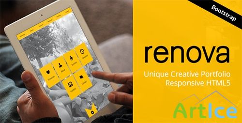 ThemeForest - RENOVA - Unique One Page Theme - Responsive HTML5 - RIP