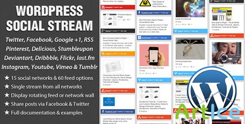 CodeCanyon - WordPress Social Stream v1.5.3