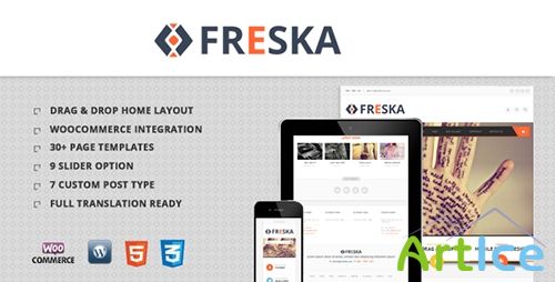ThemeForest - Freska v1.01 - multi-purpose theme - FULL