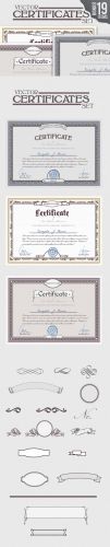 Designtnt - Certificate Vector Templates