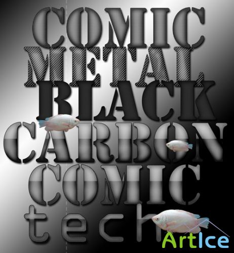 Metalic PS Text Styles