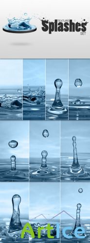 Designtnt - Water Splashes Textures