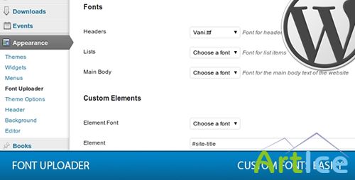 CodeCanyon - Font Uploader v2.0