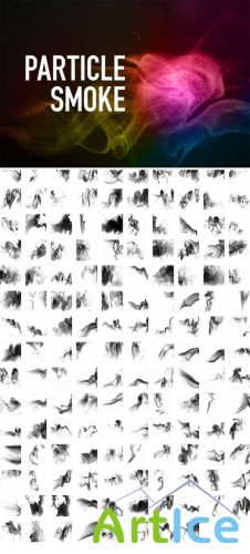 Particle Smoke Photoshop Brushes