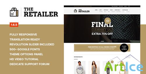 ThemeForest - The Retailer v1.6 - Retina Responsive WooCommerce Theme