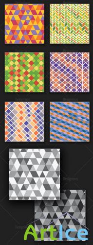 Seamless Patterns Vector Pack 170