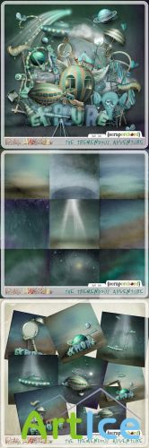 Scrap Set - The Tremendous Adventure PNG and JPG Files