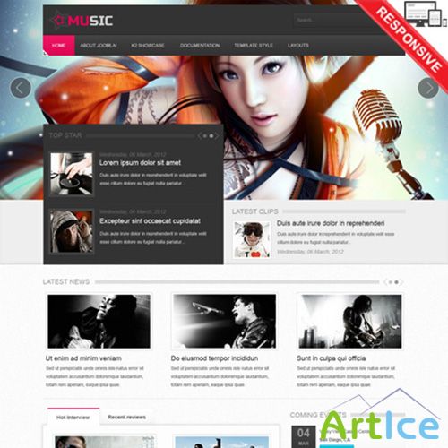 VTem - VT Music for Joomla 2.5 & 3.1 - RETAIL
