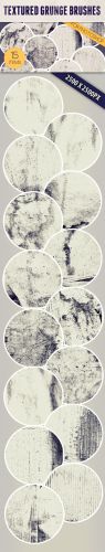Designtnt - Grunge Photoshop Brushes Set 4