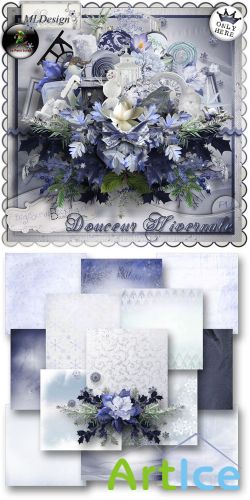 Scrap Set - Douceur Hivernale PNG and JPG Files